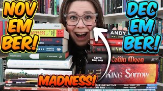 All the books I read in November AND December!