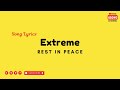 [ Lirik Lagu Pop-Rock Hits ] Extreme - Rest In Peace