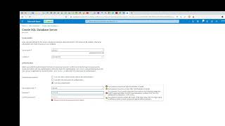 Create a SQL Database in Azure