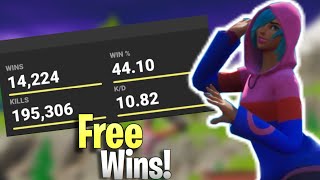 How to get Free Wins in Fortnite! 2020 (read description)