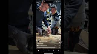 Apprentice Nearly Breaks Bosses Finger