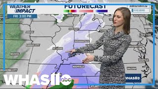 How much will it snow in Louisville on Friday? | Latest forecast