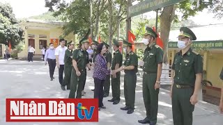 Đồng chí Trương Thị Mai thăm và làm việc với Bộ Chỉ huy BĐBP tỉnh Lạng Sơn