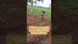 மண்ணில் விளையாடு மண்ணோடு உறவாடு.. #learn #agriculture #play #soil #farmkid #magi