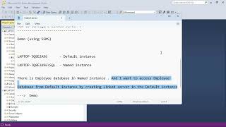 Linked Server part 1