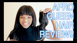 Afro Queen Hair: Brazilian Body Wave Initial Review