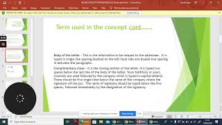 Computerized Document Processing (Blocked Letter)
