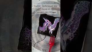 Swipe Technique with a Fork, see video #981