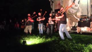 FUTHARK M.W.M. Medieval war music \u0026 Barbarian Pipe Band live to BREAKING THE AGE