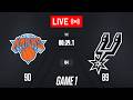 NBA LIVE! New York Knicks vs San Antonio Spurs GAME 1 | June 4, 2026 | NBA 2K26 SIMULATION