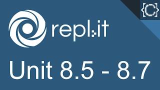 Units 8.5 - 8.7 | 2D Lists | CodingBytes Python REPL.it speedrun