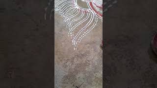 ஸ்ரீ மேல் மங்கலம் கிராமம் இரட்டை வடக்கோலம் 1 - Shri Melmangalam kolam