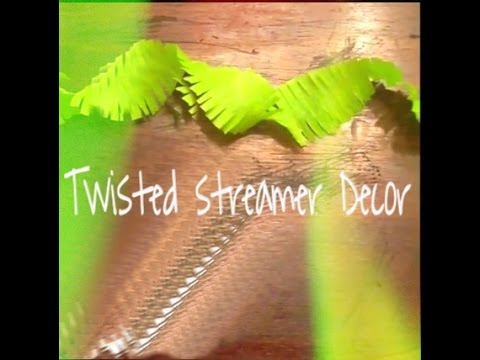 Twisted Streamers Decoration Twisted Streamers Decoration