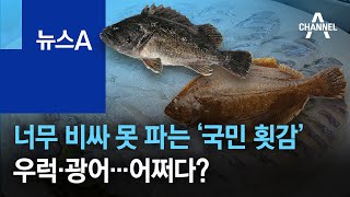 너무 비싸 못 파는 ‘국민 횟감’ 우럭·광어…어쩌다? | 뉴스A