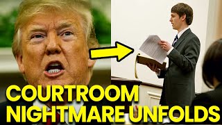 Trump STARES DOWN NIGHTMARE SCENARIO in COURT