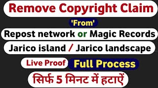 Repost network (on behalf of magic records) copyright claim Remove | Repost network copyright claim