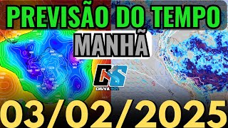 PREVISÃO DO TEMPO - HORA 1 - 03/02/2025 / SEGUNDA-FEIRA