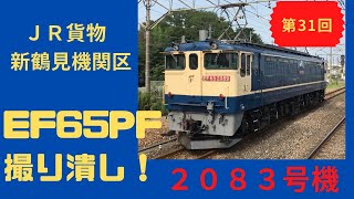 【EF65-2083】第31回 新鶴見機関区 EF65PF 撮り潰し