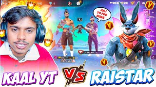 RAISTAR VS KAAL YT || CS RANKED😱 1 VS 4 👿 GARENA FREE FIRE