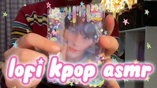 lofi kpop asmr with things on my desk 💫🎀