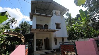 10.500 cents 1700 sqft 3bhk house at Velookkara, Chalakudy, Thrissur dt, Kerala. Price 43 lakhs