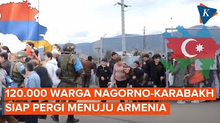 Konflik Armenia-Azerbaijan, 120.000 Warga Mau Tinggalkan Nagorno-Karabakh