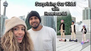 Surprising Our Kids with @GOTRAX Hoverboards! 🎁