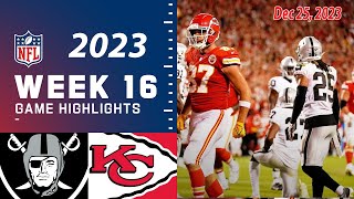 Las Vegas Raiders vs Kansas City Chiefs Week 16 12/25/23 FULL GAME | NFL Highlights Today
