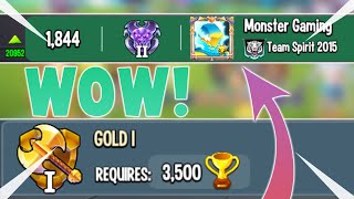 Monster Legends: Gold 1 To Legendary 1 League In Less Than 2 Hours! | This Was A Lot Of Work!