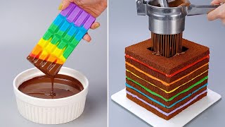 Fun and Quick Tasty Chocolate Cake Recipes | Fancy Chocolate Cake Decorating Tut
