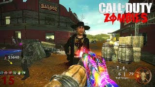 Saloon Remastered - FULL EASTER EGG GAMEPLAY WITH BOSS FIGHT \u0026 ENDING ! ( WAW Custom Zombies )