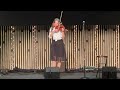 white christmas 16 year old karolina protsenko sings and plays the violin at a concert