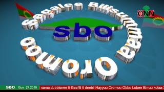 ONN LIVE : SBO GURRAANDHALA 27,2019. Oduu, Hiriira Godina Jimmaa Ona Limmuu Kossaa irratti nama dub