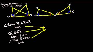 Chapter 4 Section 7 Congruence in Overlapping Triangles