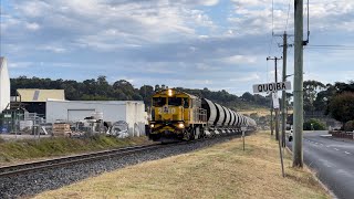 TasRail 2010 TR10 Cement train Quoiba