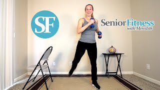 Senior Fitness - Beginner HIIT Workout For Seniors