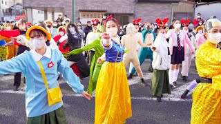 [4K] 静岡大学よさこいサークルお茶ノ子祭々　瑞浪バサラカーニバル 2022（バサカニ） 公園通線南会場 (中央)