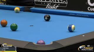 10-BALL ▸ L. CORTEZA vs PY. KO ▸ 2022 Predator World 10 Ball Championship