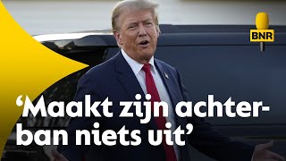 ‘Fiscale doodstraf’ dreigt voor Donald Trump: ‘Bij elke aanklacht stijgt zijn populariteit’