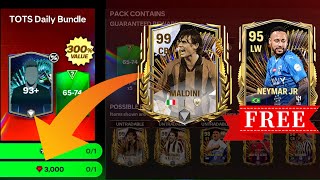 Free Neymar Jr and Maldini Packed in TOTS 🇮🇹 Serie A FC Mobile 24!!