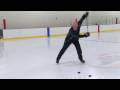 how to perform a slap shot