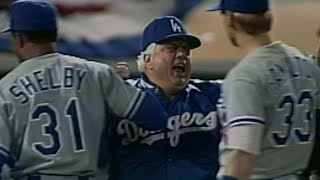 WS1988 Gm4: Howell gets the final out, Dodgers win