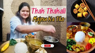 My first Vlog ❤️ | Majnu Ka Tilla Food Vlog | Nepali Restaurant \u0026 Laphing | ChasingOut #food #vlog