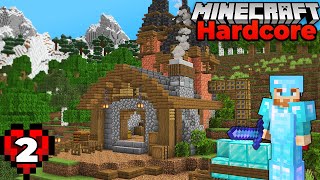 The Best DIAMOND MINE! Ep 2 : Minecraft 1.18 Hardcore Survival Let's Play
