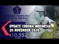 Update Corona 20 November: 488.310 Positif, 410.552 Sembuh, 15.678 Meninggal Dunia