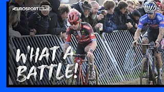 🔥 LAST-LAP ATTACK! | Cyclo-Cross Superprestige Ruddervoorde 2023 | Men's Highlights | Eurosport