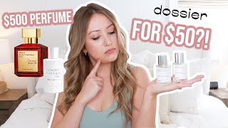 $500 perfume for $50!!!??? | Dossier Review + Is it Worth it?