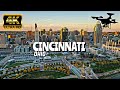 Cincinnati, Ohio In 4K By Drone - Amazing View Of Cincinnati, Ohio