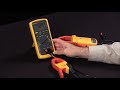 fluke how to configure a multimeter to use ac and ac dc current clamps