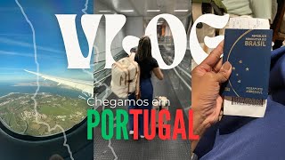 VLOG - Finalmente chegou o grande dia | CHEGAMOS EM PORTUGAL 🇵🇹